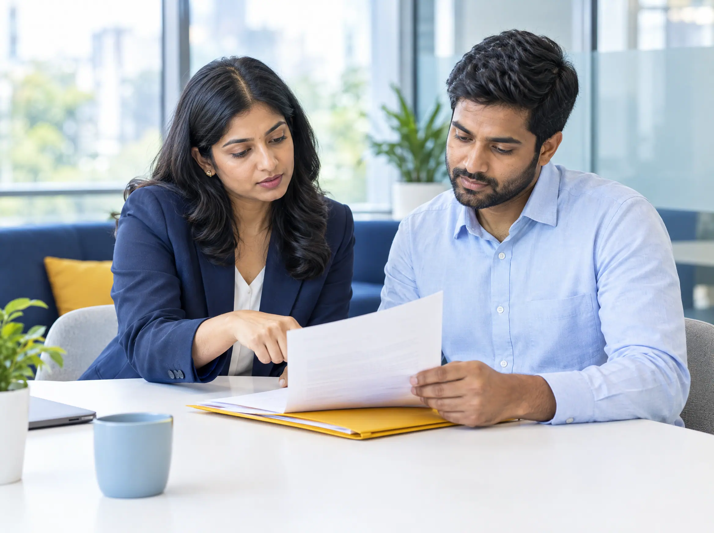 Two Billmax MD specialists reviewing a denied claim before drafting the appeal